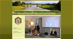 Desktop Screenshot of fischereiverein-petershagen.de